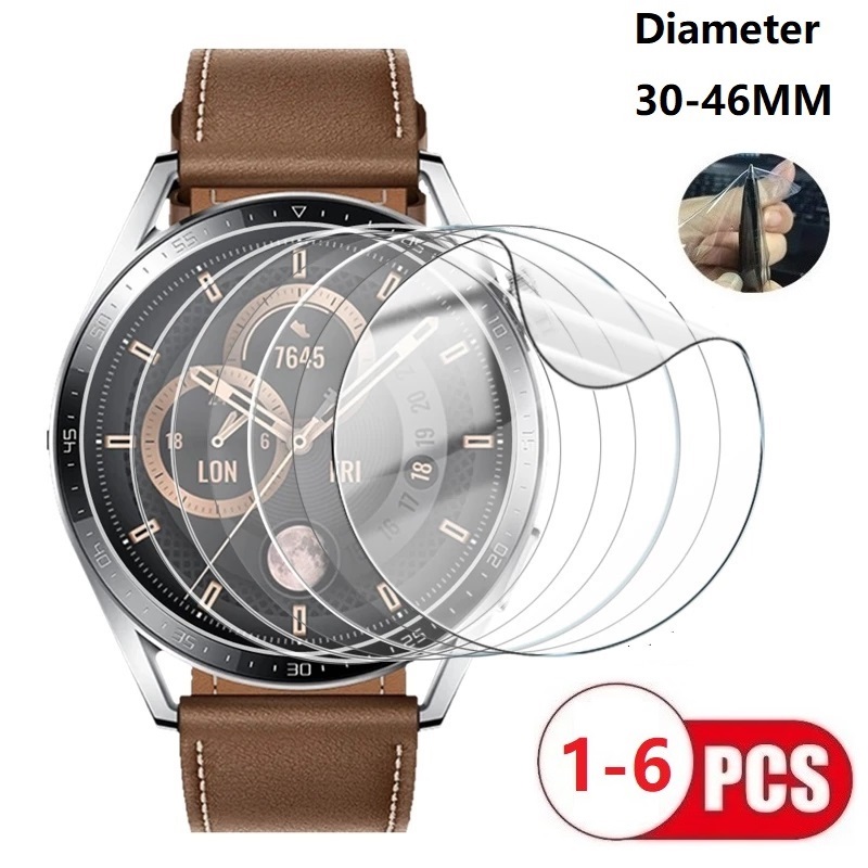 Motorola Smartwatch Accessories - Universele Beschermende Zachte Film Voor Ronde