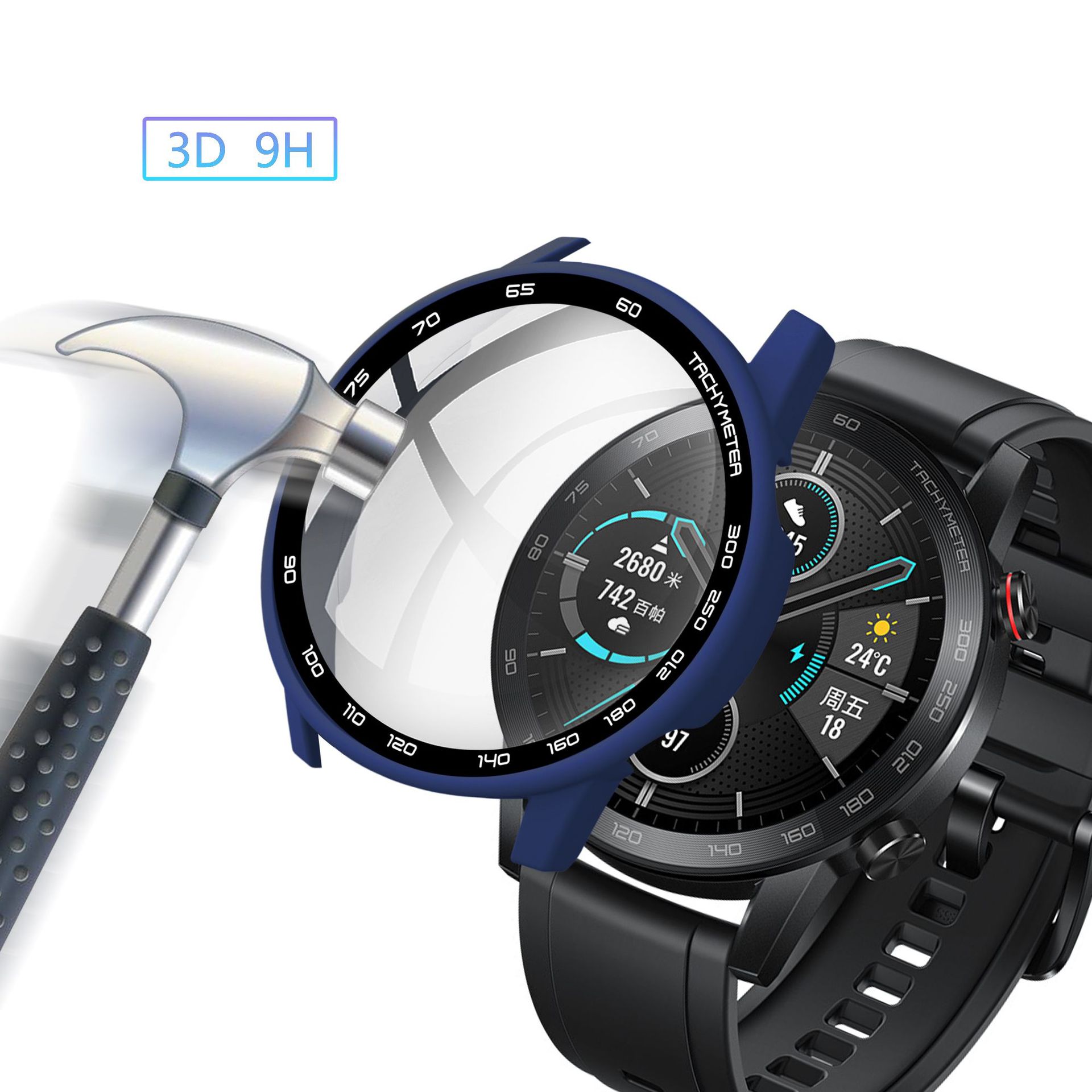 Harde Rand Glas Screen Protect - Motorola Smartwatch Accessories recensie en prijs