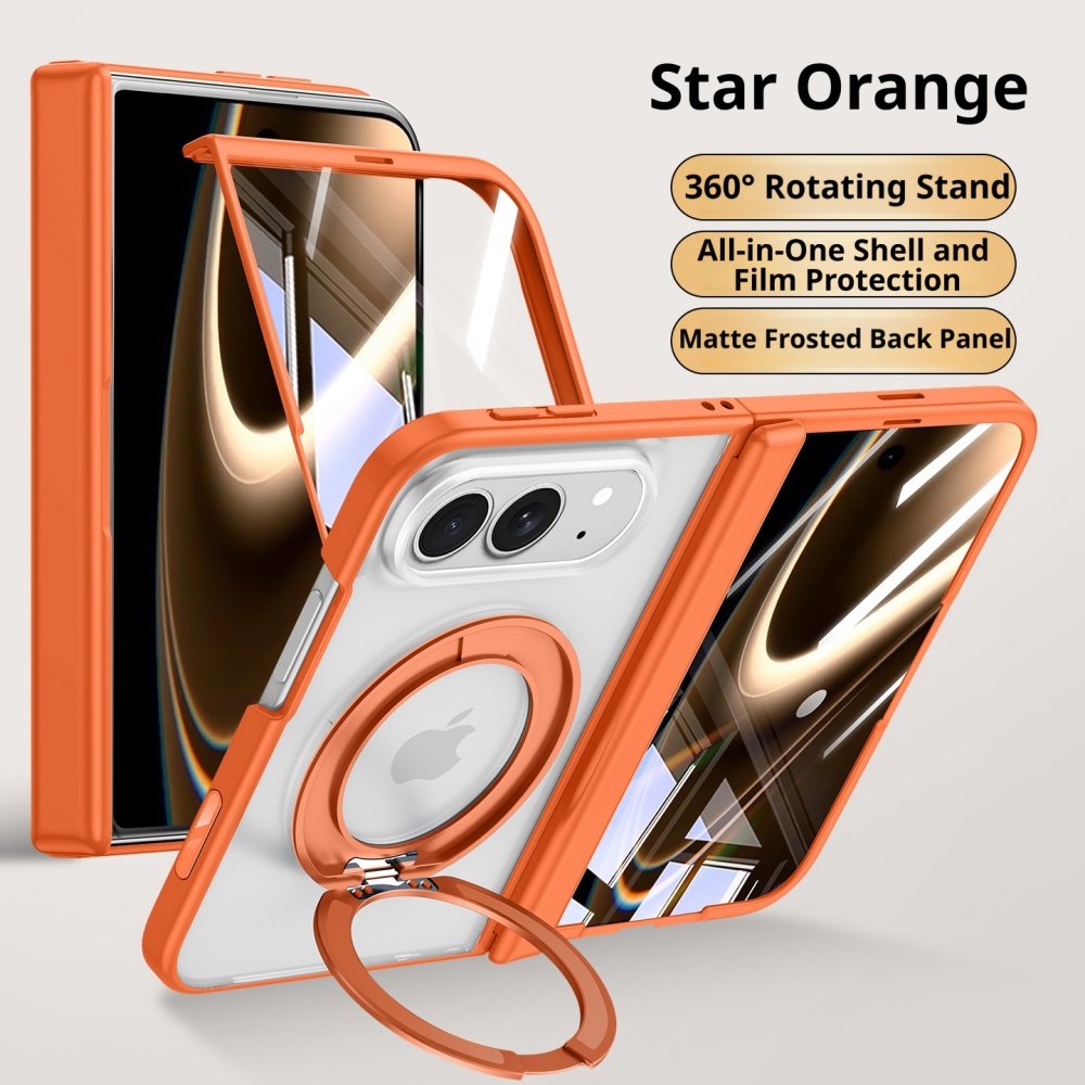 Luxe 360° draaibare hoes met M - Screen Protector Film recensie en prijs