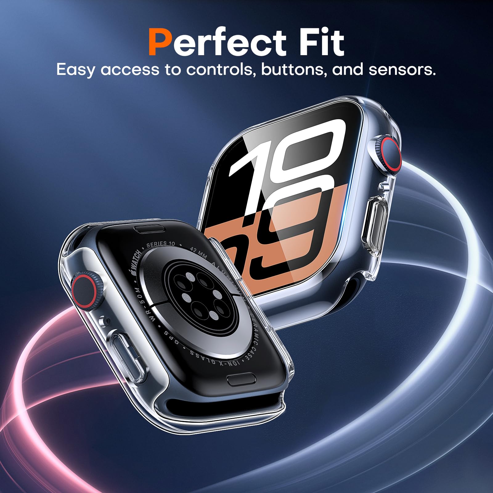2 stuks Gehard Glas Case Voor  - Smartwatch Case recensie en prijs