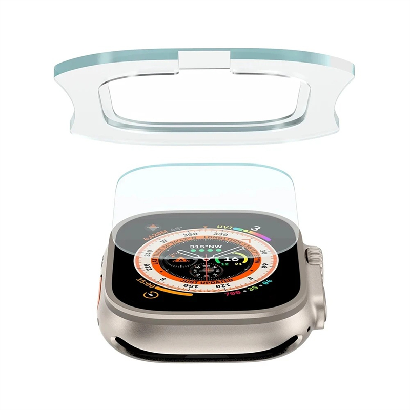 Gehard glas voor Apple Watch U - Watch Case Bumper recensie en prijs