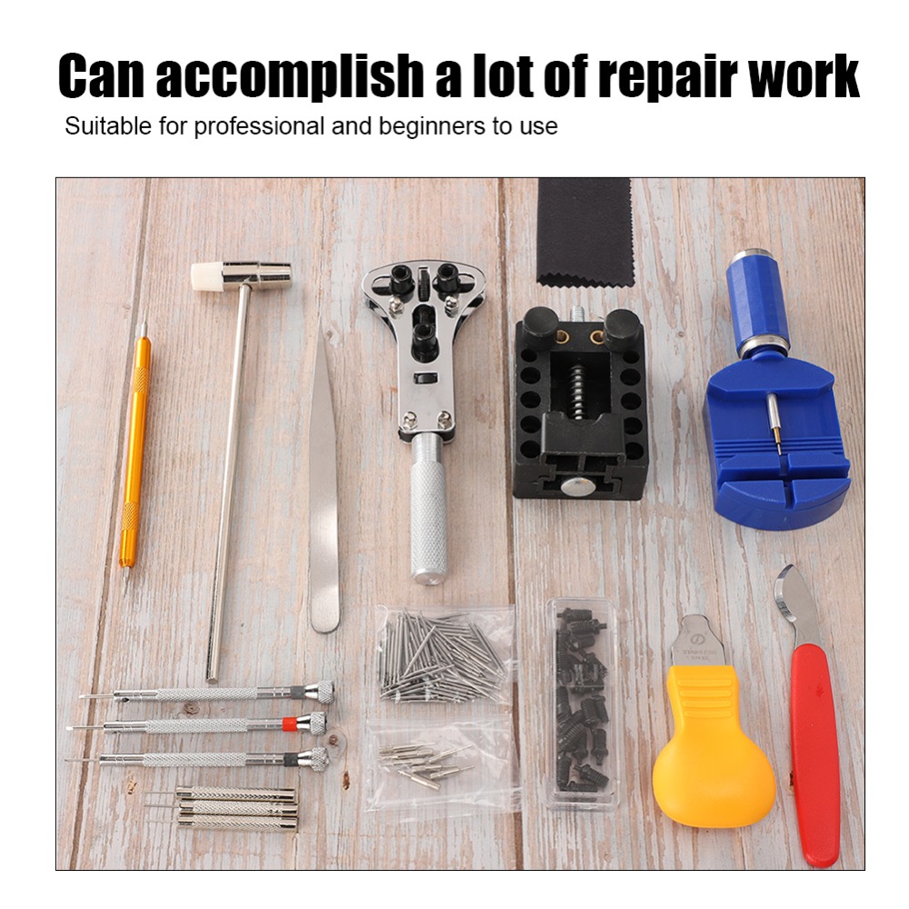 147-delige horlogereparatieset - Tool Kit Strap Change recensie en prijs